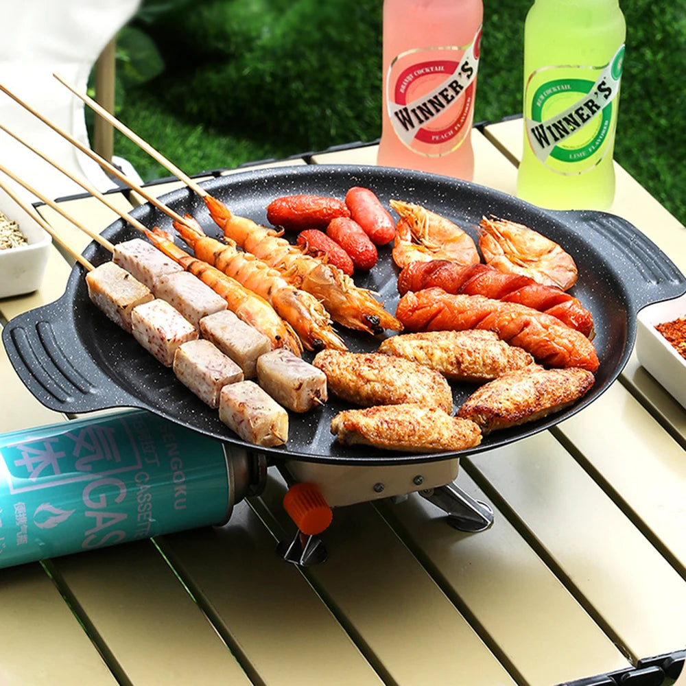 IronChef Pro - Multi-functional Non-Stick Round BBQ Grill Pan