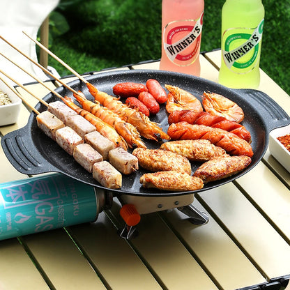 IronChef Pro - Multi-functional Non-Stick Round BBQ Grill Pan