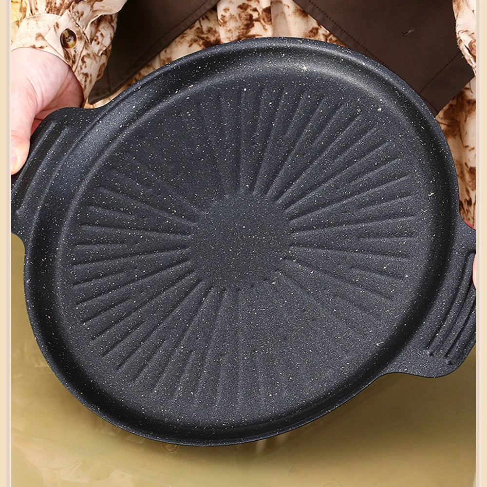 IronChef Pro - Multi-functional Non-Stick Round BBQ Grill Pan